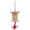 POPETPOP Giocattolo Da Masticare Per Pappagalli Legno Con Design Appeso Gioco Per Foraggiamento Per Uccelli Resistente e Leggero Stimolante e Divertente Per Tuo Pet Bird