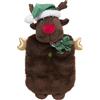 Trixie Peluche natalizio per cani con squittio, motivo: renna, 37 cm