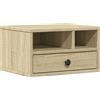 vidaXL Supporto per stampante rovere Sonoma 40x32x22,5 cm Materiale a base di legno
