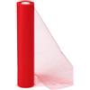 Alaoo Tulles di Matrimonio, 29CMx26M, Rotolo di Tulle Rossa | Generico Rotolo Tulle, Può Essere Utilizzato per Decorazioni di Matrimoni, Lauree, Compleanni, Decorazioni fai da te