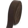NHAUOPCA 6 Metri di Elastici in Nylon Colorati da 10-50 mm, Nastro di Gomma Ispessito per progetti di Cucito e Artigianato Fai da Te.,caffè,30mm