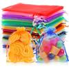 Classicseali 46 piccoli sacchetti in organza, 9 x 12 cm, 23 colori per matrimoni, feste, gioielli, regali, battesimi, Natale