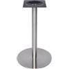 METASEDIE OFFICE FURNITURE Base Tavolo - Tavolino - Gamba - Acciaio Inox per Bar Ristoranti Hotel Bistrot - Interno/Indoor 72CM - Base Tonda