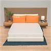 MiaSuite Materasso per Divano Letto 150x190 cm, Alto 11 cm, Pieghevole, Ortopedico, Indeformabile, Dispositivo Medico, Rivestimento Silver, Anallergico, Antiacaro, Traspirante, Made in Italy - Levante