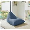 Cieffepi Home Collections TOLDO pouf medium e small per esterno impermeabile (Avio, Small)