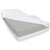 Dibapur® RH5 - Materasso in schiuma fredda (RG40), resistente, fino a circa 180 kg, doppio rivestimento, altezza totale circa 25 cm (80 x 200 cm)