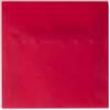 Briefumschläge24Plus Buste quadrate, 12,5 x 12,5 cm, 100 g/m², autoadesive, sigillate, colore rosso trasparente