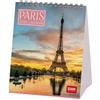 Legami - Calendario da Tavolo 2026, Paris, Calendario da Scrivania, 12 Mesi e Planner Annuale, in 6 Lingue, Segni zodiacali, Festività internazionali, 12 x 14.5 cm
