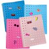 Tinta Unita QUADERNO A4 QUADRETTI CON SPIRALE CLICK con 5 PINS 1R poolover