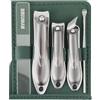 WQDD STANPET Set Manicure,5 Pezzi-kit per manicure,Kit Manicure Set,kit per la cura delle unghie,Juego de cortaúñas,con Borsa da Viaggio