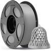 ANYCUBIC PLA Filamento per Stampante 3D, Filamento di Stampa Identificazione Intelligente, Bobina Rimovibile e Riutilizzabile, Dimensioni +/- 0,02 mm, Grigio 1KG