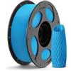 ANYCUBIC Filamento PLA 1,75 mm, Filamento PLA per Stampanti 3D Precisione Dimensionale +/- 0,02 mm, Identificazione Intelligente, 1KG Blu Turchese