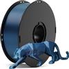 ANYCUBIC PLA Metallizzato, Filamento Lucido per Stampanti 3D, PLA Metallizzato da 1,75 mm, Precisione Dimensionale +/- 0,02 mm, 1KG Blu Metallizzato