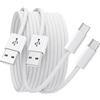 NIBIKIA Cavo USB C [2M 2Pezzi] 3.1A Cavo USB Type-C Ricarica Rapida Nylon Cavo Tipo C per iPhone 16/15/Pro/Plus/Pro Max,Galaxy S24/S23+/Ultra/S22,iPad Pro/Air