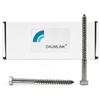 DAUMLINK® Viti Esagonali Legno Acciaio Inox DIN 571, M5x60 mm, 25 Pezzi