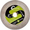 SANLEETEK Disco Diamantato 125mm Dischi Taglio Diamantati per Gres Piastrelle Ceramica Marmo Pietra Artificiale con Griglia a X Bifacciale