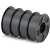 ANYCUBIC Filamento PLA ad Alta Velocità per Stampante 3D 1,75 mm, Stampa 10 Volte più Rapida, Precisione Dimensionale +/- 0,02 mm, Identificazione Intelligente,Grigio 4KG