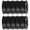 ANYCUBIC Filamento PLA ad Alta Velocità 1,75 mm, High Speed PLA, Nero 10KG