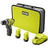 RYOBI Trapano avvitatore RYOBI 12V - 2 batterie 2.0Ah - 1 caricatore RCD1201-220S