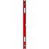 Schmith - Livella a bolla 100 cm - Fiala livella - Misurazione precisa, con regolazione dell'angolo, senza impugnature ergonomiche, resistente agli urti, alle cadute e ai raggi UV