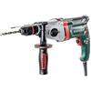 Metabo SBE 850-2, Trapano a percussione 850W con valigetta in plastica, Verde
