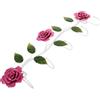 ULTECHNOVO Gancio Portasciugamani in Metallo Rosa, Gancio Decorativo a Forma di Rosa per Bagno e Cucina, Organizer da Muro per Cappotti, Borse e Cappelli, Appendiabiti per Ingresso e Hotel