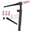 STAHLWERK WP-17V Torcia universale Lift-Tig/Torcia di saldatura con tubo flessibile da 4 m e mandrino da 13 mm