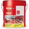 fischer - Impermeabilizzante elastico rosso per piastrelle e piastrelle, facilmente applicabile in orizzontale e verticale, impermeabile e resistente alle intemperie, impermeabile rosso senza fibre (4