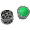 Generico 2 Aeratori Per Rubinetto 'acqua - Aeratore Per Rubinetto 21 Mm Maschio | Filtro Per Rubinetto Lavello | Parte Di Ricambio Per Risparmio Idrico | Aeratore Per Rubinetto Da Bagno Da Cucina, Inserto
