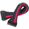 Silverstone Cavo Silverstone ATX 24-Pin-Kabel, 300mm - nero/rosso