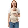 Koala Babycare Marsupio Neonato 0-36 Mesi Ergonomico da 3.2 a 20 kg - Marsupio Bambino con Seduta Evolutiva Regolabile in 3 Misure - Baby Carrier Cuore a Cuore, Fronte Mondo e Schiena