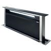 Elica Adagio BL/F/90 Aspirazione verso il basso Nero, Acciaio inossidabile 580m³/h