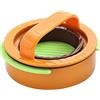 Pzuryhg Pressa per hamburger, stampo circolare per hamburger, pressa ergonomica per hamburger, stampo antiaderente per hamburger, pressa circolare per hamburger, per uso alimentare con manico per uso