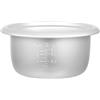 FUNNETOYU Pentola Interna per Cuociriso Elettrico 3l in Alluminio senza Rivestimento Antiaderente, Ricambio Cucina Multifunzione per Preparazione Riso, Torte e Zuppe, Sostituzione