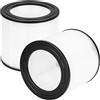 JFABL 2 filtri di ricambio FY0611/30 compatibili con purificatore d'aria Philips 600 Series AC0650/10 e AC0651/10, H13 True HEPA e prefiltro in nylon, numero di parte FY0611/30, bianco