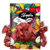 Lyopro Pezzi di fragola liofilizzata 100 g | 100% frutta senza zucchero e conservanti | Congelare fragole secche | Pezzi croccanti senza briciole | Fonte di vitamina C