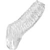 Generico Manicotto for pene Monster con 3 texture, Miglioramento della circonferenza for uomo, Estensore pene in morbido silicone, Guaina riutilizzabile ingrandire e ritardare, Giocattoli sessuali(H)