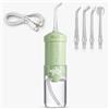 Generico Idropulsore Dentale Portatile USB-C con 4 Ugelli Irrigatore Orale per Pulizia Denti e Gengive