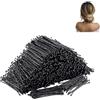PARENCE. 2 set di 144 forcine nere ciascuno - fermagli in acciaio invisibili - acconciatura, chignon, radici quotidiane - 288 pezzi