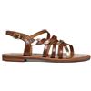 Geox Sandali da donna D Sozy S D Flat, marrone oro, 37 EU