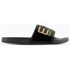 EA7 Emporio Armani Ciabatte Unisex con Maxi Logo 7X000108AF15118 8059659588287-40 Nero Oro 40