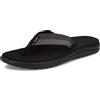 Teva Voya Flip - Pantofole Uomo, Grigio (Vori Black Gray Vgbr), 42 EU