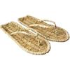 LOVSSU Pantofole Di Paglia Da Donna Straw Sandals Drift Beach Perform Hand Woven Retro Shoes