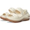 Crocs Classic Mega Crush - Sandali unisex con zeppa e zeppa, taglia 7 donna/5 uomo