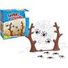 Générique Gioco Da Tavolo Jumping Spider - 14.96 Pollici PP Sticky Jumping Spider Toy | Giocattolo Śpider Gonfiabile Interazione Genitore-Bambino per Less Riunioni Di Famiglia, Serate Di Gioco, Feste Tra Amici