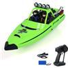 wheelfun RC RTR Boat Lights Self Righting Jet Ship Racing Boat per adulti 2.4G RC Boat Model