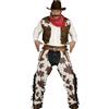 FIESTAS GUIRCA Costume Cowboy Uomo e Ragazzo con Gilet e Pantaloni