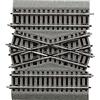 Roco H0 RocoLine con massicciata 42598 Collegamento Doppio Binario 115 mm