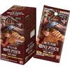 BaruZcard One Piece Card Game OP02 Booster Box Chinese - Paramount War Display Carte TCG Bandai Versione Cinese più 100 Sleeves Baruzcard