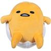 Jazwares Hello Kitty and Friends - Peluche Gudetama da 20,3 cm, rilassante in un guscio d'uovo, prodotto Sanrio con licenza ufficiale, età 6+